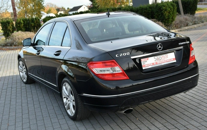 Mercedes-Benz Klasa C cena 32900 przebieg: 165000, rok produkcji 2007 z Człopa małe 191